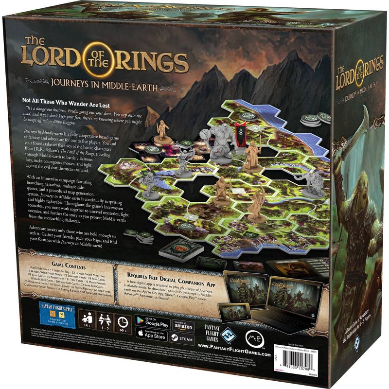 Lord of the Rings: Journeys in Middle-Earth Board Game, 3 of 8