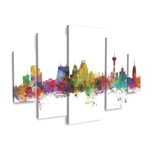 Trademark Fine Art - Michael Tompsett 'San Antonio Texas Skyline' - 1 of 3