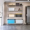 Seville Classics UltraDurable  4-Tier 60" x 24" Steel Wire Shelving Unit - 4 of 4