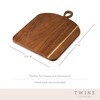 Twine Large Serving Board, Charcuterie Boards Accessories Appetizer Serving Tray, Large Cutting Board Acacia Wood Serving Tray Set of 1 - 3 of 4