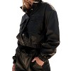 Women's Brinley Faux Leather Bomber Jacket - falcon park - 4 of 4