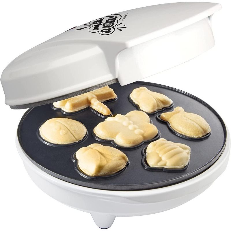 The Original Creepy Crawly Bug Waffle Maker- Make 7 Fun Different Insect Shaped Pancakes for Spring - Including a Lady Bug, Bee & More, 3 of 4