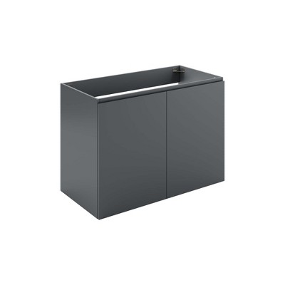 Modway Vitality 36Inch Wall-Mount Bathroom Vanity