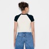 Women's Short Sleeve Roundneck T-Shirt Wild Fable™ - 3 of 4