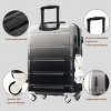 Lightweight Spinner Luggage Set with USB Charger and TSA Lock for Travel and Business 20" 24" 28" Inch - Cuddlewood - 2 of 4