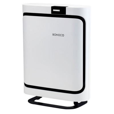 BONECO P400 Whisper Quiet Small Room Home Air Purifier with HEPA Filter and Digital Display for Nursery, Bedroom, or Home Office