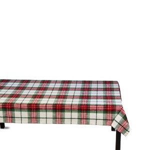 tagltd Festive Plaid Tablecloth Rectangular Table  Cover For Kitchen Dining Home Decor Rustic Fall Thanksgiving Fall - 1 of 1