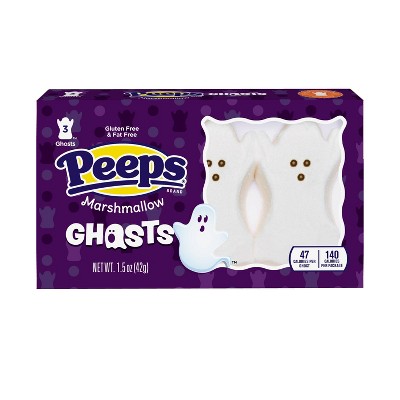 Peeps Halloween Marshmallow Ghosts - 1.5oz/3ct