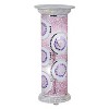 River of Goods 23" High Melody Medallion Pedestal Floor Lamp: ETL Listed, Glass & Metal Shade - 2 of 4