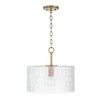 Capital Lighting Emerson 1 - Light Semi-Flush Mount in  Aged Brass - 4 of 4