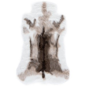 Faux Sheep Skin FSS116 Power Loomed Indoor Rugs - Safavieh - 1 of 4