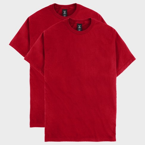 Hanes Beefy-t Men's Heavyweight Cotton T-shirt, 2-pack (big & Tall