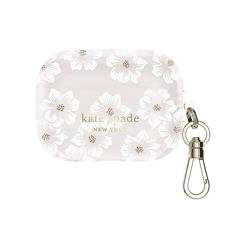 kate spade new york Defensive Hardshell Case with MagSafe for iPhone 13 Pro  - Hollyhock Floral Clear