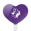 Tarleton State University Primary Logo Heart Love Cupcake Picks Toppers Decoration Set of 6 - 2 of 4