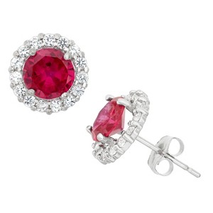 Designs By Gioelli 10K Gold Gemtone Stud Earrings - 1 of 2