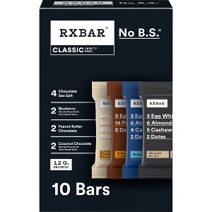 RXBAR Protein Bars Variety Pack - 10ct - 1 of 4