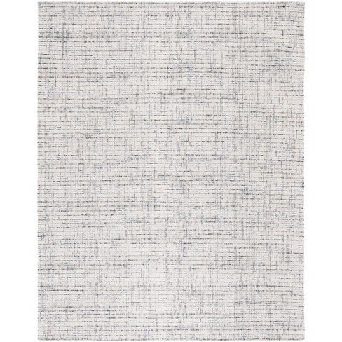 Abstract Abt468 Handmade Indoor Area Rug - Gray/ivory - 8'x10 ...