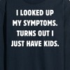 Men's - Instant Message - Looked Up Symptoms Long Sleeve Graphic T-Shirt - 2 of 4