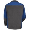 Red Kap Men's Long Sleeve Two-Tone Crew Shirt - 2 of 3