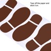 Unique Bargains Home Classroom Floor Stairs Decal PVC Footprint Sticker 8 Pairs - 4 of 4