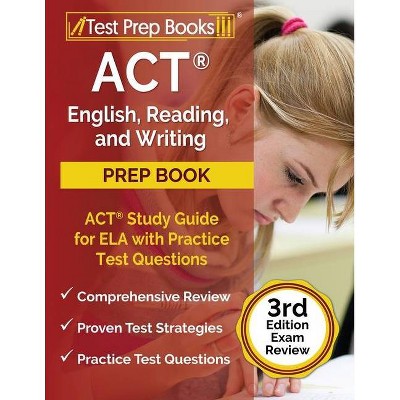 ACT English, Reading, and Writing Prep Book - by  Joshua Rueda (Paperback)