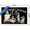 Trends International The Nightmare Before Christmas - Everybody Scream Framed Wall Poster Prints - 3 of 4