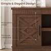 CuisinSmart Modern TV Stand Up to 70'' TVs, Farmhouse Wooden TV Stand with Adjustable Shelves, Dresser TV Stand for Bedroom Living Room - 4 of 4