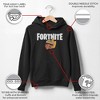 Boy's Fortnite Durr Burger Logo Pull Over Hoodie - 3 of 4