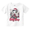 Betty Boop Christmas Ms. Santa Claus Toddler Baby Girl T Shirt Brisco Brands - 4 of 4