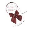 INSPIRE CHIC Women's Polka Dots Adjustable Pre-Tied Bowknot Bow Tie - 3 of 4