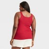 Women's Slim Fit Layered Tank Top - A New Day™ - 2 of 3