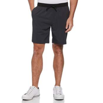 Men's Textured Fleece Shorts 7 - All In Motion™ Black S : Target