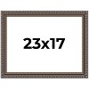 PosterPalooza | Ornate Black Picture Frame - UV Acrylic, Backing Board, Hanging Hardware Included - 2 of 4
