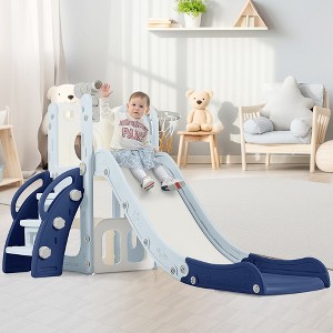 Infant Indoor Slide Set Independent Spaceship Set With Slide, Children'S Slide Toys, Suitable For Family Kindergarten Babies - 1 of 4