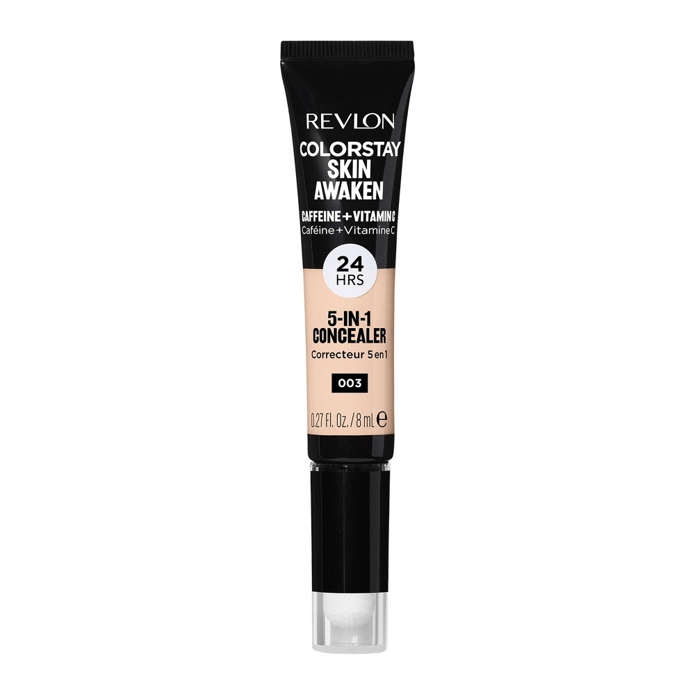 Photos - Foundation & Concealer Revlon ColorStay Skin Awaken 5-in-1 Concealer - 003 Cool Ivory - 0.27 fl oz 