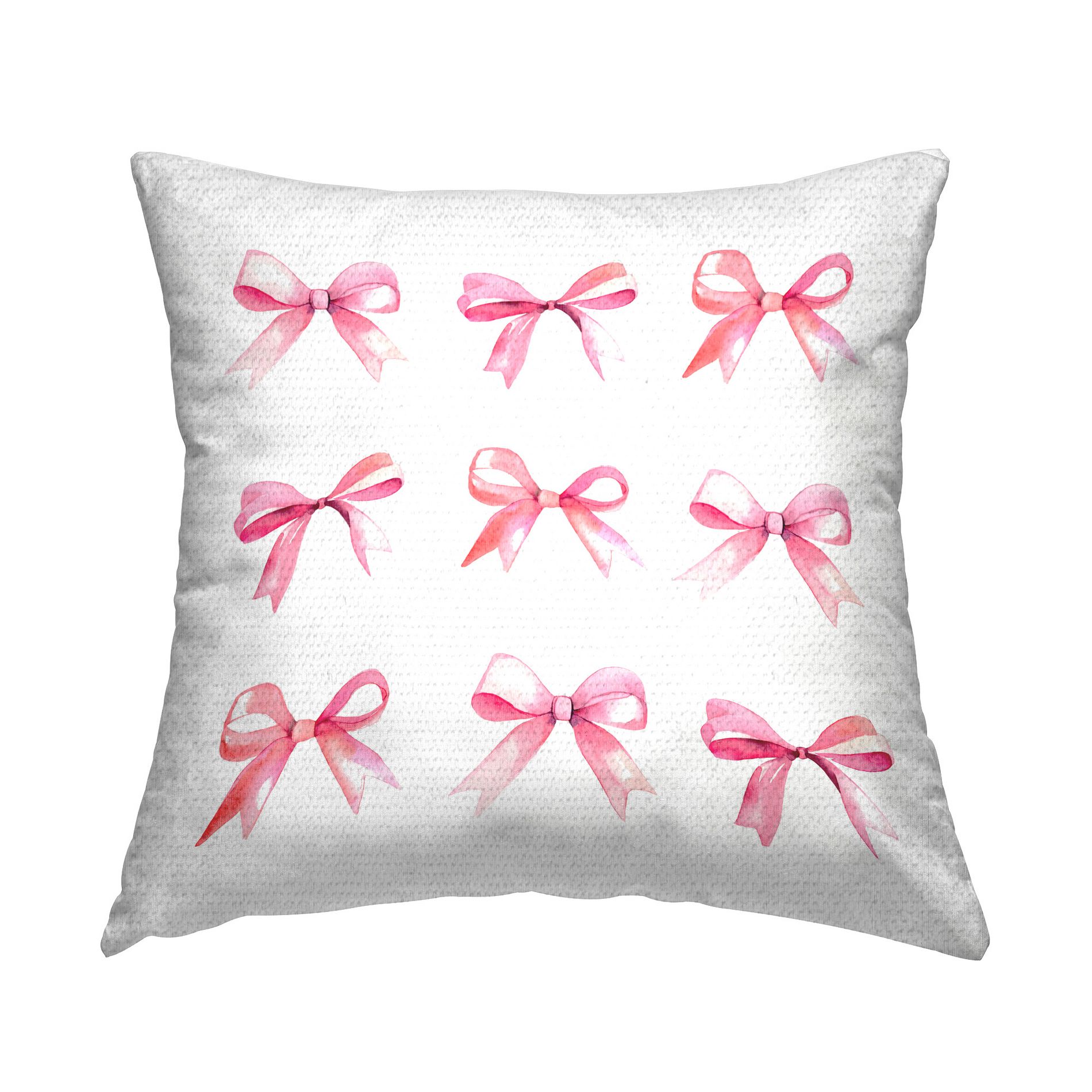 Stupell Industries Pink Bow Pattern