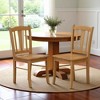 FurniFact,Elegant Wooden Dining Chairs – Classic Kitchen Chairs, Set of 2 - 2 of 4