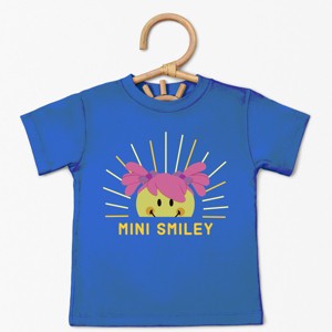 The Juniper Shop Mini Smiley Aria Sunshine Toddler Short Sleeve Tee - 1 of 4