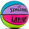 Spalding 22" Lay-Up Mini Rubber Outdoor Basketball - 2 of 2