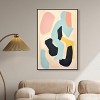 Art Remedy Melt my Bling Contemporary Shapes Abstract Wall Art Framed - 2 of 4