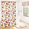 The Lakeside Collection Jacobean Sunflower Bath Collection - Shower Curtain - 2 of 4