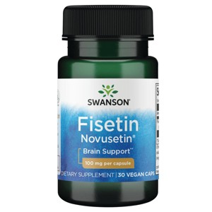 Swanson Fisetin Novusetin 100 mg 30 Veg Caps. - 1 of 2