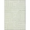 Acekool Washable Runner Rug 2x6, Modern Abstract Non Slip Low Pile Foldable Entryway Hallway Carpet, Soft Indoor Mat for Kitchen, Laundry, Orange - 4 of 4