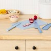 3pc Cutlery Knives and Cutting Board Set Blue - Room Essentials™ - 2 of 3
