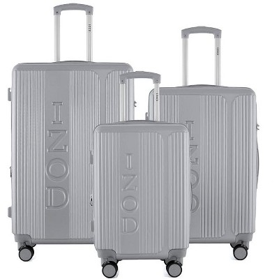 IZOD Hyman Expandable ABS Hard Shell Lightweight 3-Piece Luggage Set - 28", 24", 20" with 360° Dual Spinner Wheels & Combo Lock