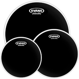 EVANS Black Chrome Tom Pack - 1 of 3