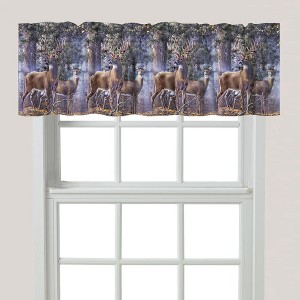 Laural Home Deer Time Window Valance - 1 of 1