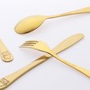 REGALWOVEN Stainless Steel Durable Flatware Set 4 Pcs 1 Set - 3 of 4