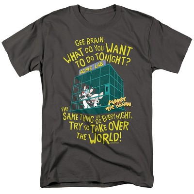 Men's Pinky And The Brain The World T-Shirt
