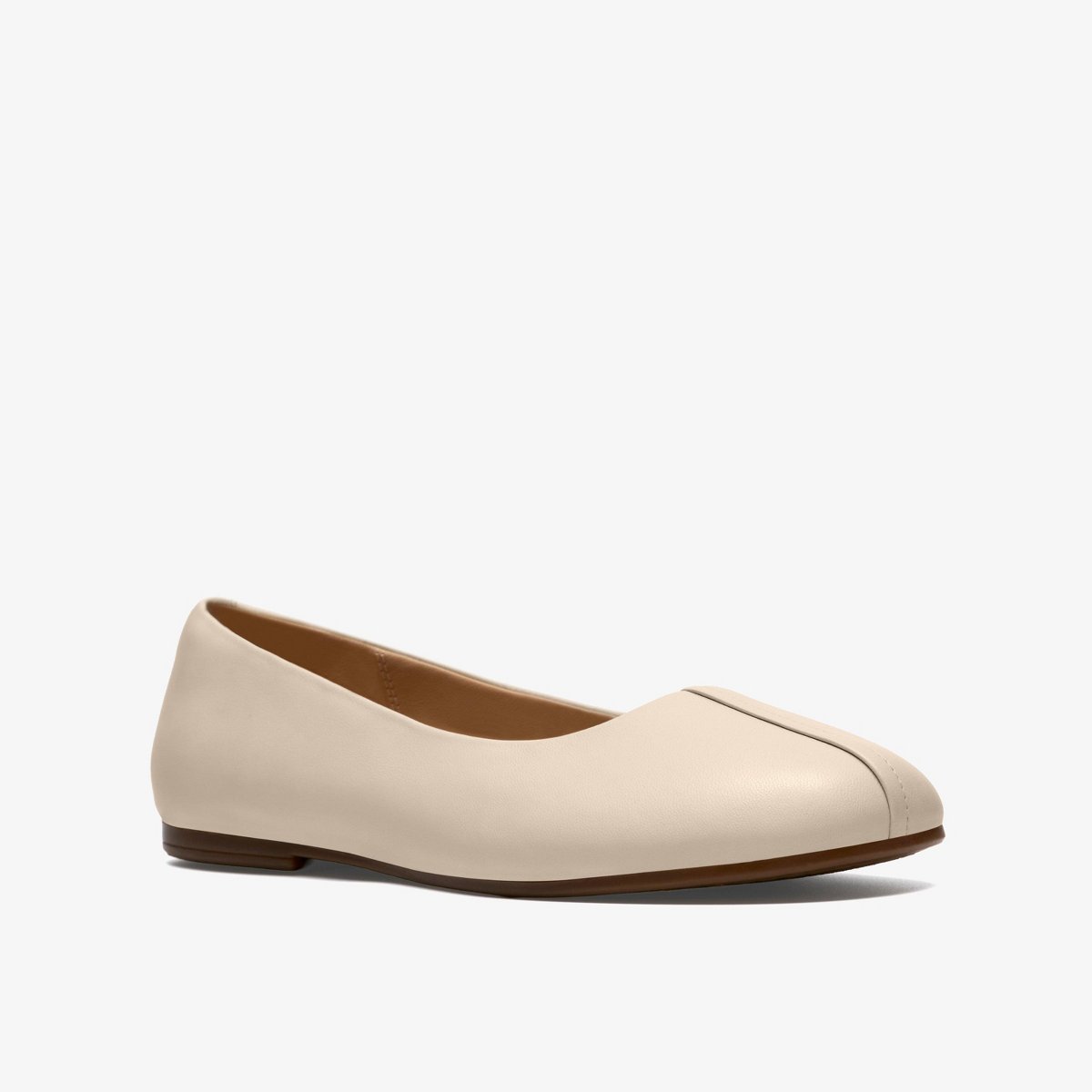 Обувь Clarks Womens Livia Lily Cream Leather Shoes 8 Medium — фото 4